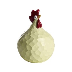 Ruth Vetter Henne, geschnitzt in Gelb M