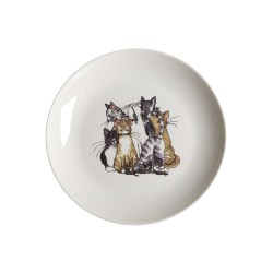 Camilla Ståhl - Porzellanteller - Katzenmotiv 16cm