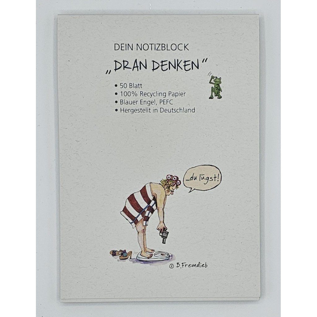 Notizblock Barbara Freundlieb Dran denken Notizblock Barbara Freundlieb Dran denken