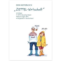 Notizblock Barbara Freundlieb Zettelwirtschaft