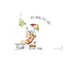 Frühstücksbrettchen Barbara Freundlieb Chill mal