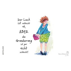 Frühstücksbrettchen Barbara Freundlieb Der Lack ist ab