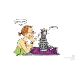 Frühstücksbrettchen Barbara Freundlieb Hab Dich lieb