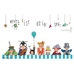 Künstler-Karte B. Freundlieb Heute ist Dein Tag