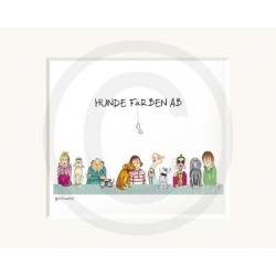 Passepartout B. Freundlieb Hunde färben ab