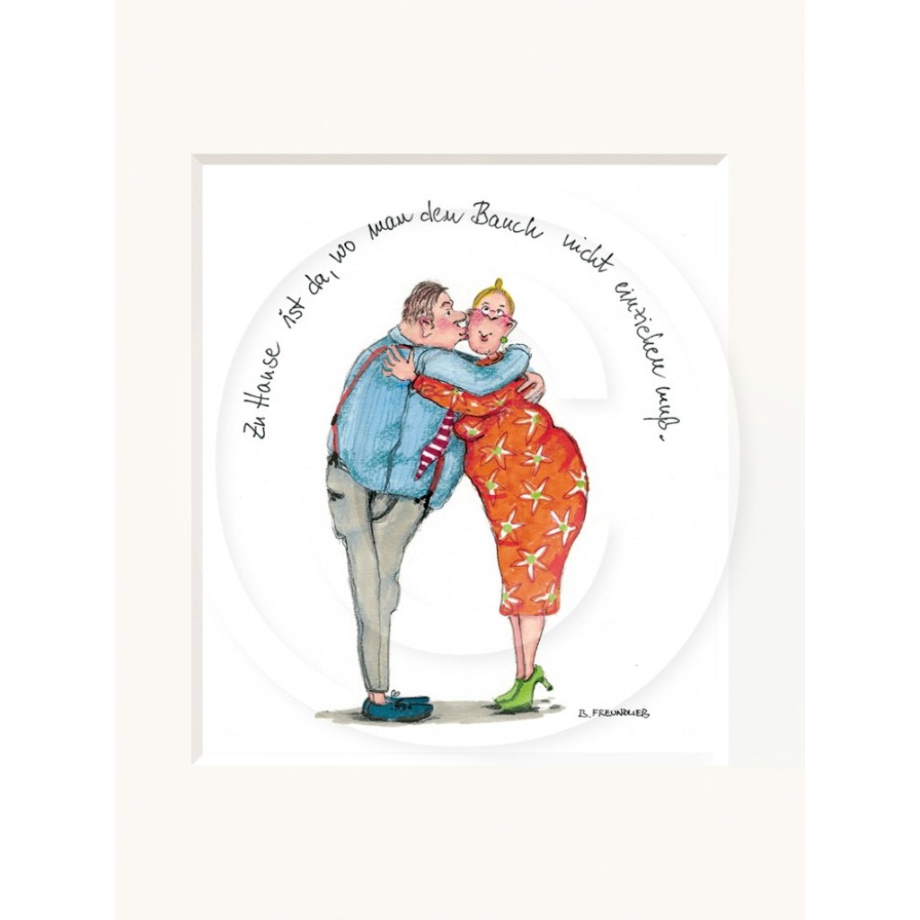 Passepartout B. Freundlieb Bauch einziehen Passepartout B. Freundlieb Bauch einziehen