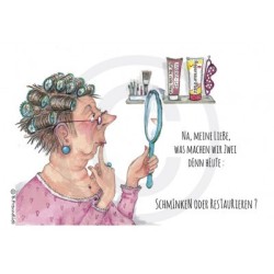 Künstler-Karte B. Freundlieb Na meine Liebe