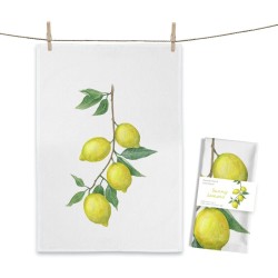 Geschirrtuch von Maluu Zitronen
