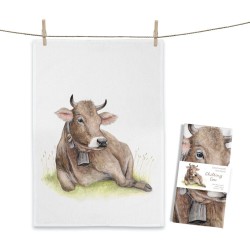 Geschirrtuch von Maluu Kuh