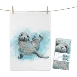 Geschirrtuch Robbe