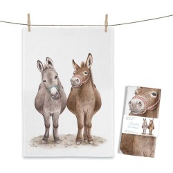 Geschirrtuch Esel