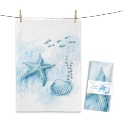 Geschirrtuch Muscheln