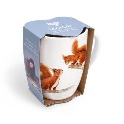 MALUU Tasse - Squirrel Romance - Eichhörnchen - 450 ml