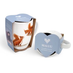 MALUU Tasse - Squirrel Romance - Eichhörnchen - 450 ml