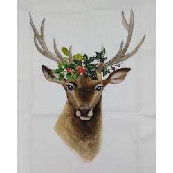 Geschirrtuch von Maluu Hirsch