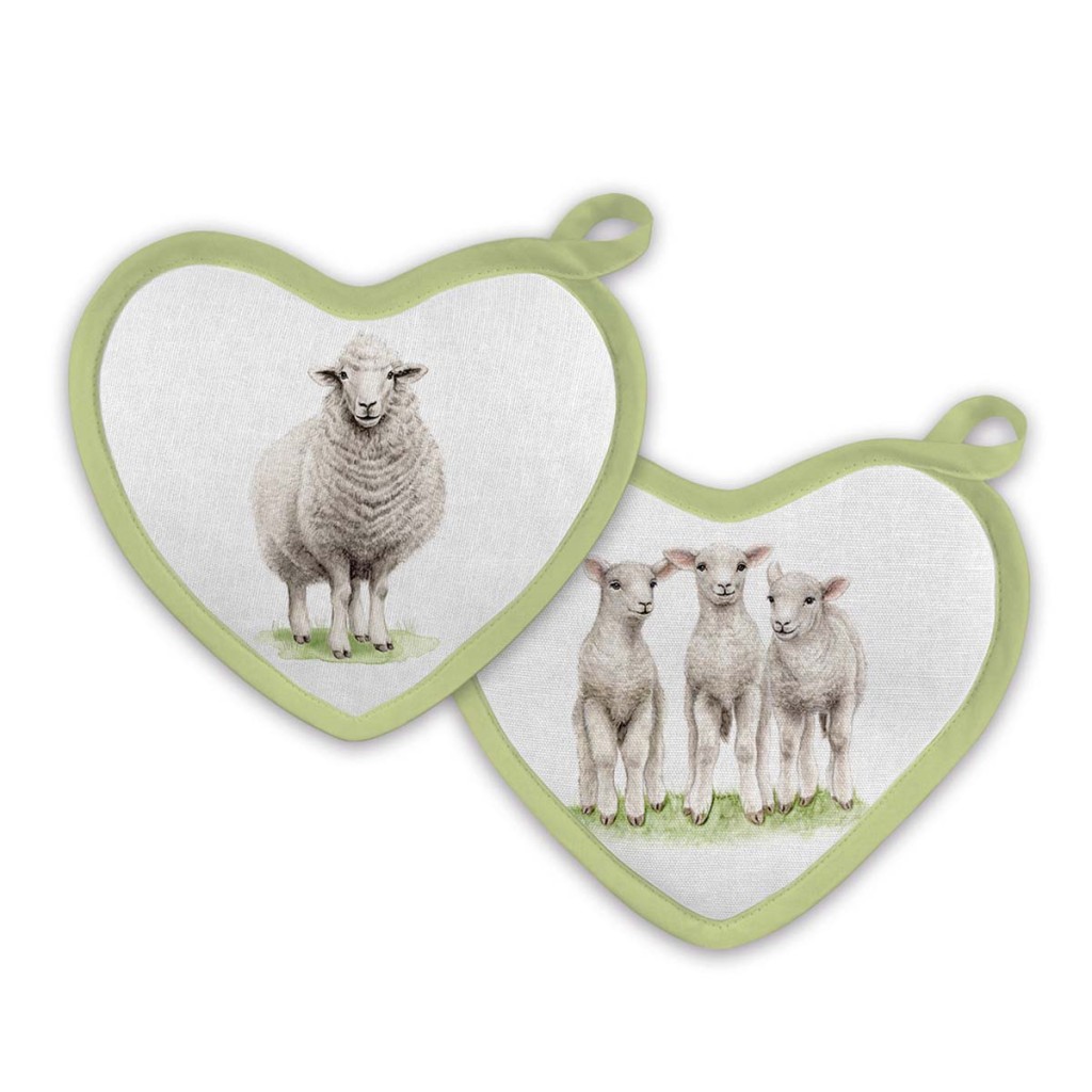 Topflappen Schaf Topflappen Schaf