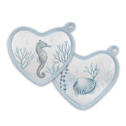 Topflappen Seepferdchen Topflappen Seepferdchen