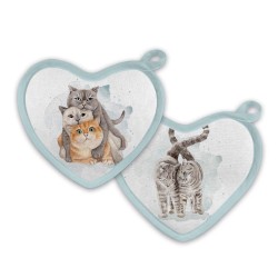 Topflappen Katzen Topflappen Katzen