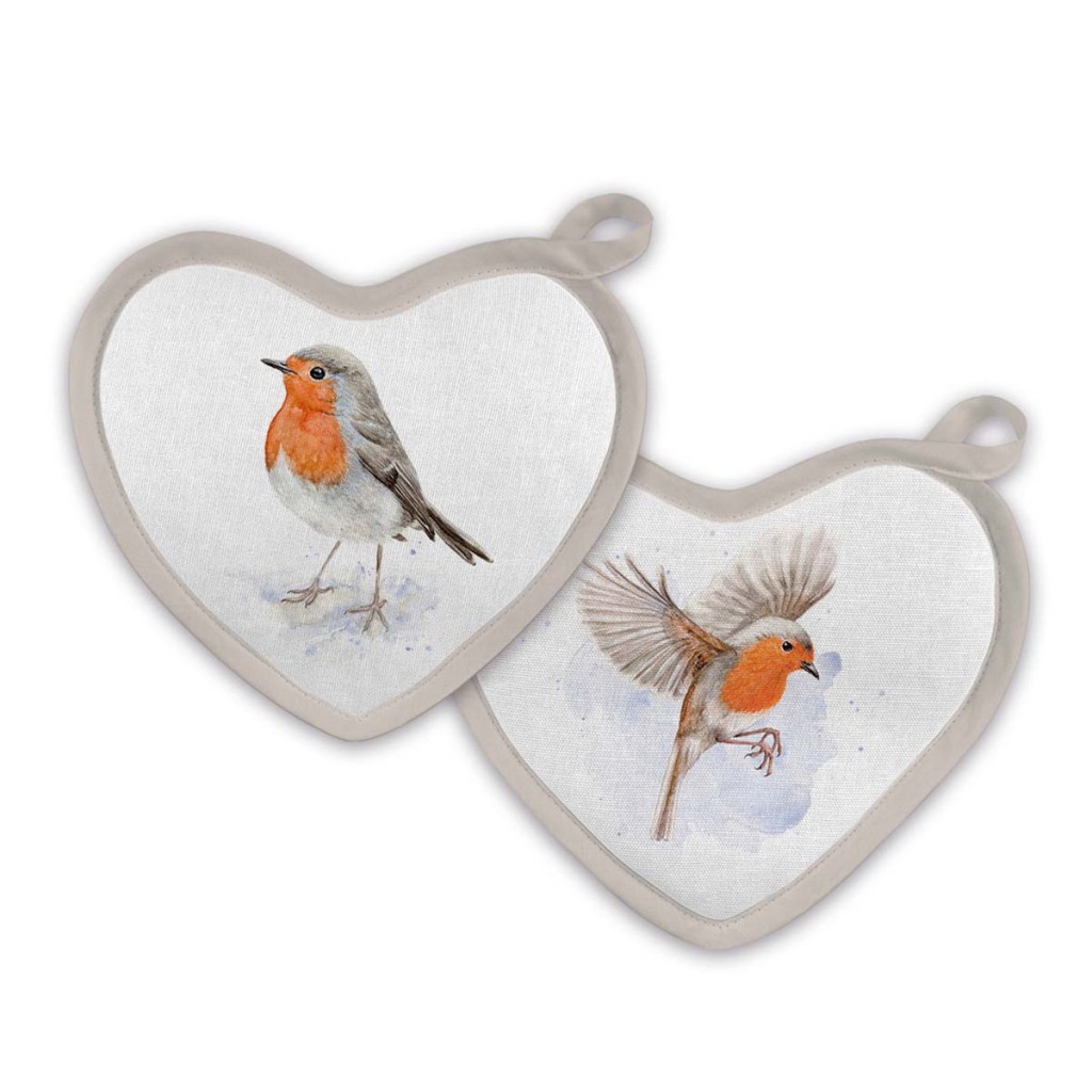 Topflappen Rotkehlchen Topflappen Rotkehlchen