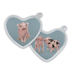 Topflappen Schweinchen Topflappen Schweinchen