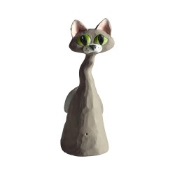 Annette Gissberg Katze Mia, grün, 15,5 cm