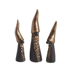 Ruth Vetter Weihnachtsmann Tall Santa Bronze 3er Set Ruth Vetter Weihnachtsmann Tall Santa Bronze 3er Set