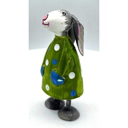 Osterhase Betty mit Schlappohren Grün XXS Osterhase Betty mit Schlappohren Grün XXS