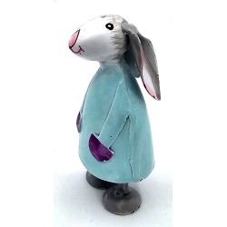 Osterhase Betty mit Schlappohren Blau XXS Osterhase Betty mit Schlappohren Blau XXS