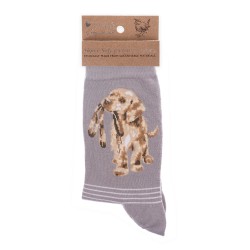 Motivsocken - Hundewelpe - Wrendale Designs - Damensocken - 37-42