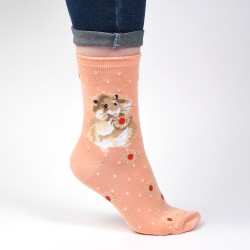 Motivsocken - Hamster - Wrendale Designs - Damensocken - 37-42