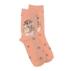 Motivsocken - Hamster - Wrendale Designs - Damensocken - 37-42