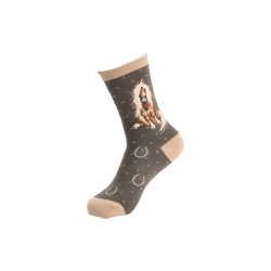 Motivsocken - Pony - Wrendale Designs - Damensocken - 37-42