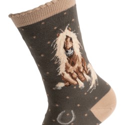 Motivsocken - Pony - Wrendale Designs - Damensocken - 37-42