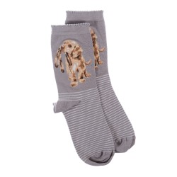 Motivsocken - Hundewelpe - Wrendale Designs - Damensocken - 37-42