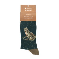 Motivsocken - Frosch - Wrendale Designs - Herrensocken - 41-46