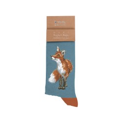 Motivsocken - Fuchs - Wrendale Designs - Herrensocken - 41-46