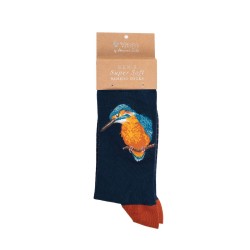 Motivsocken - Eisvogel - Wrendale Designs - Herrensocken - 41-46