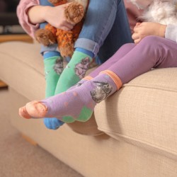 Motivsocken - Katze - Wrendale Designs - Kindersocke - 27-31