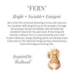 Wrendale Design - Kuscheltier - Eichhörnchen Fern Wrendale Design - Kuscheltier - Eichhörnchen Fern