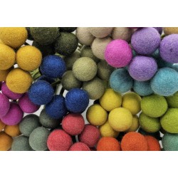 Gry & Sif Filzblume, 3 cm, Mintgrün Gry & Sif Filzblume, 3 cm, Mintgrün