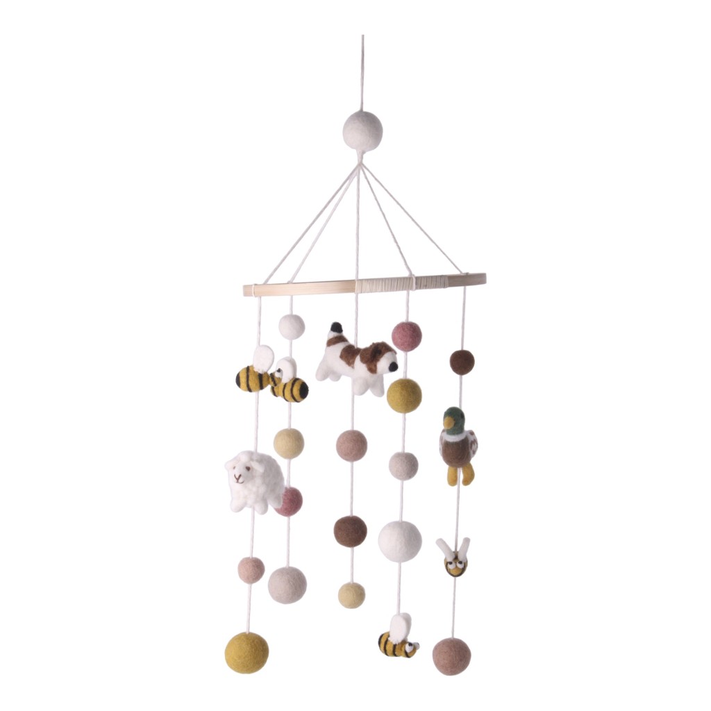 Gry & Sif Mobile mit Farmtieren Gry & Sif Mobile mit Farmtieren