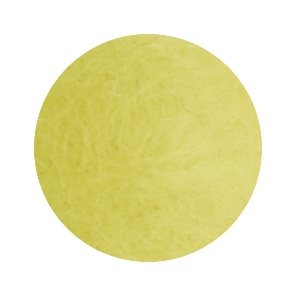 Gry & Sif Filzblume, 2 cm, Hellgelb Gry & Sif Filzblume, 2 cm, Hellgelb