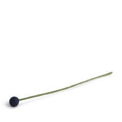 Gry & Sif Filzblume, 2 cm, Blau Gry & Sif Filzblume, 2 cm, Blau