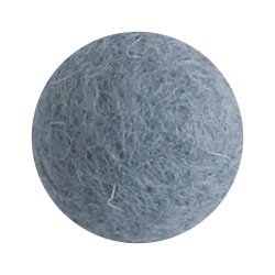 Gry & Sif Filzblume, 3 cm, Sea Blue