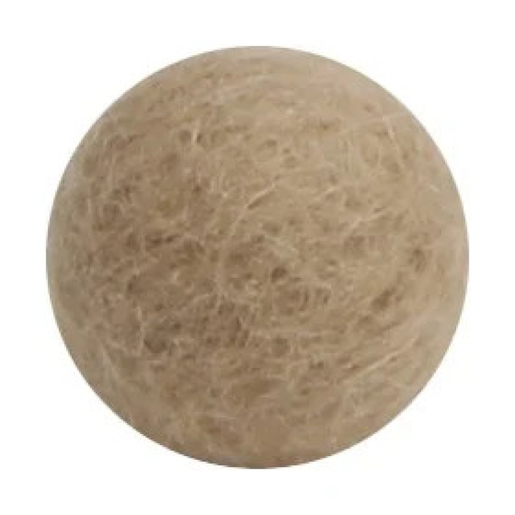 Gry & Sif Filzblume, 3 cm, Beige Gry & Sif Filzblume, 3 cm, Beige