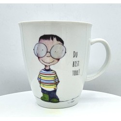 Becher Demim -  Junge - Du bist toll!