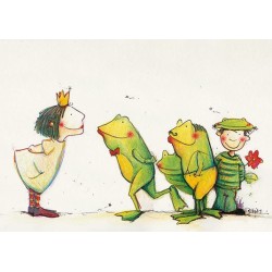 Postkarte Miriam Kramer Küss mich! Postkarte Miriam Kramer Küss mich!