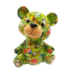 Pomme Pidou Spardose Bär Toto Grün Pomme Pidou Spardose Bär Toto Grün