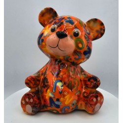 Pomme Pidou Spardose Bär Toto Orange Pomme Pidou Spardose Bär Toto Orange