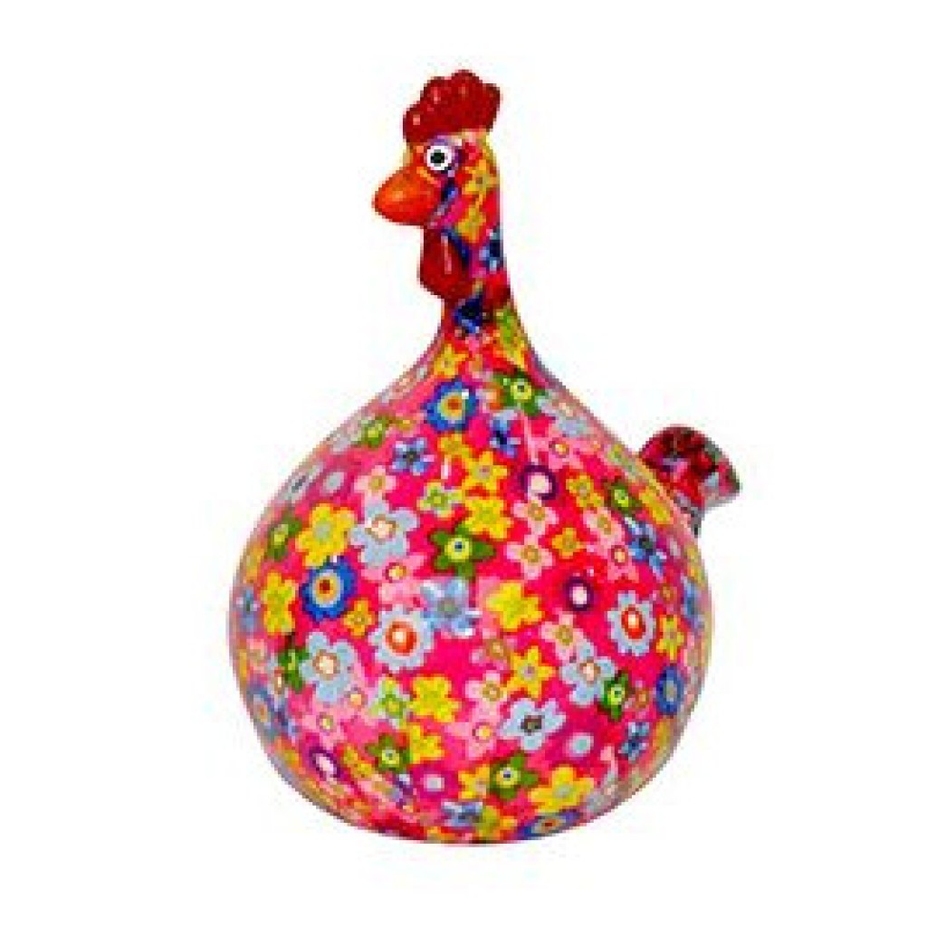 Pomme Pidou Spardose Huhn - Marie - Blumen Pomme Pidou Spardose Huhn - Marie - Blumen